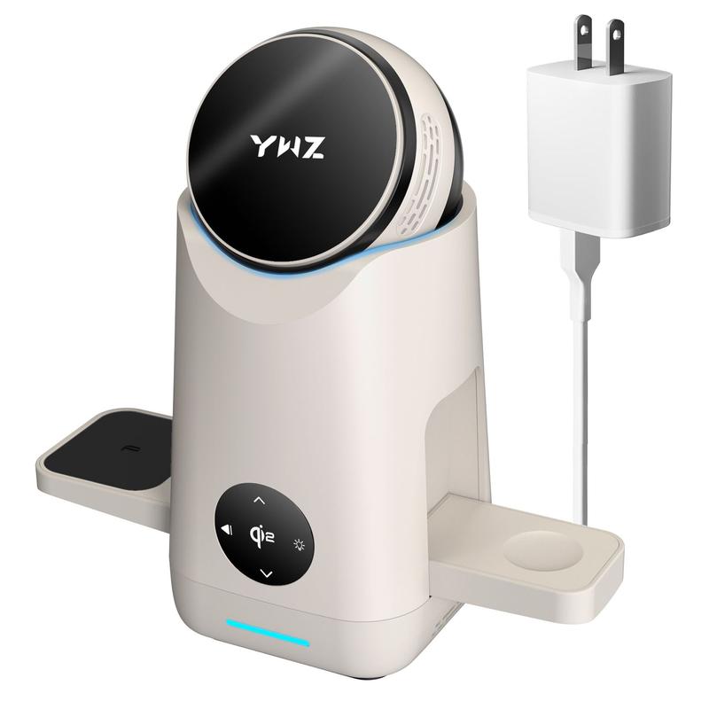 RESSONIC 3-in-1 Wireless Charger, Qi2 15W Fast Charge for iPhone Watch AirPods